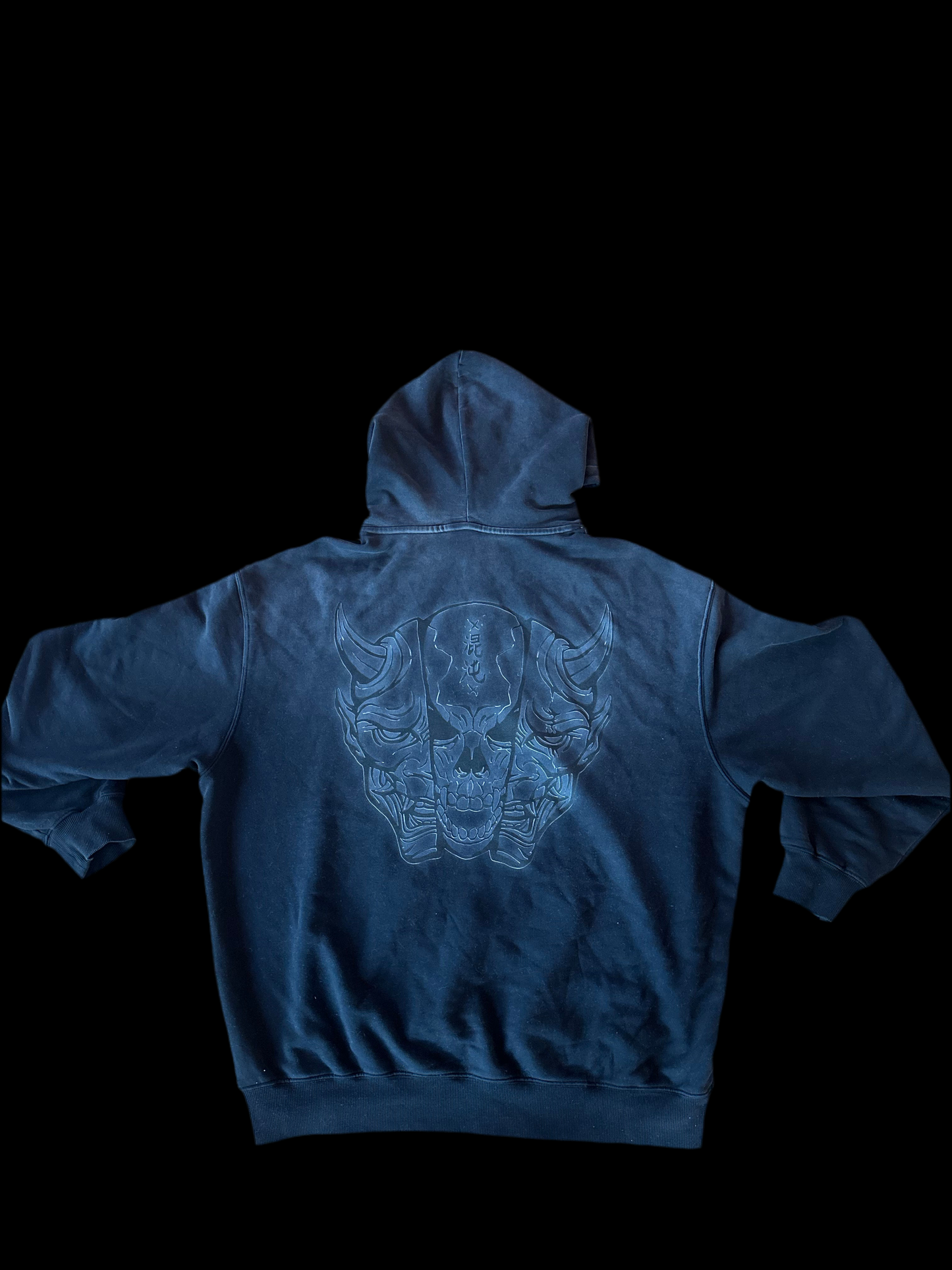 Oversized Oni Hoodie by OniReaper Athletics – oversized athletic hoodie with bold Oni logo, comfortable fit for workouts and streetwear style