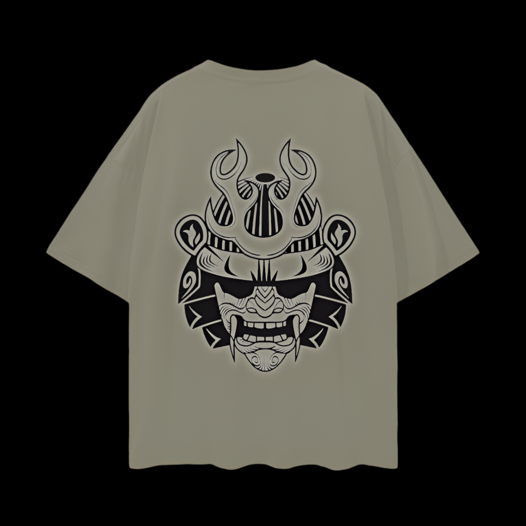 Oni Oversized Tee by OniReaper Athletics – oversized athletic t-shirt with relaxed fit and bold Oni logo for casual and workout wear