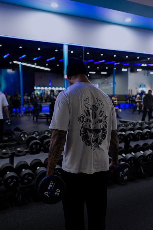 Oni Oversized Tee by OniReaper Athletics – oversized athletic t-shirt with relaxed fit and bold Oni logo for casual and workout wear